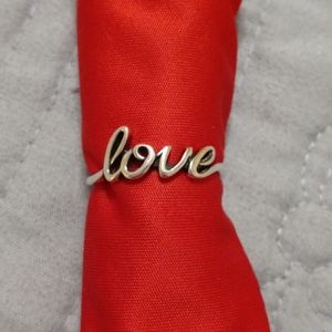 FINAL SALE! JAMES AVERY "LOVE" RING SZ 9
